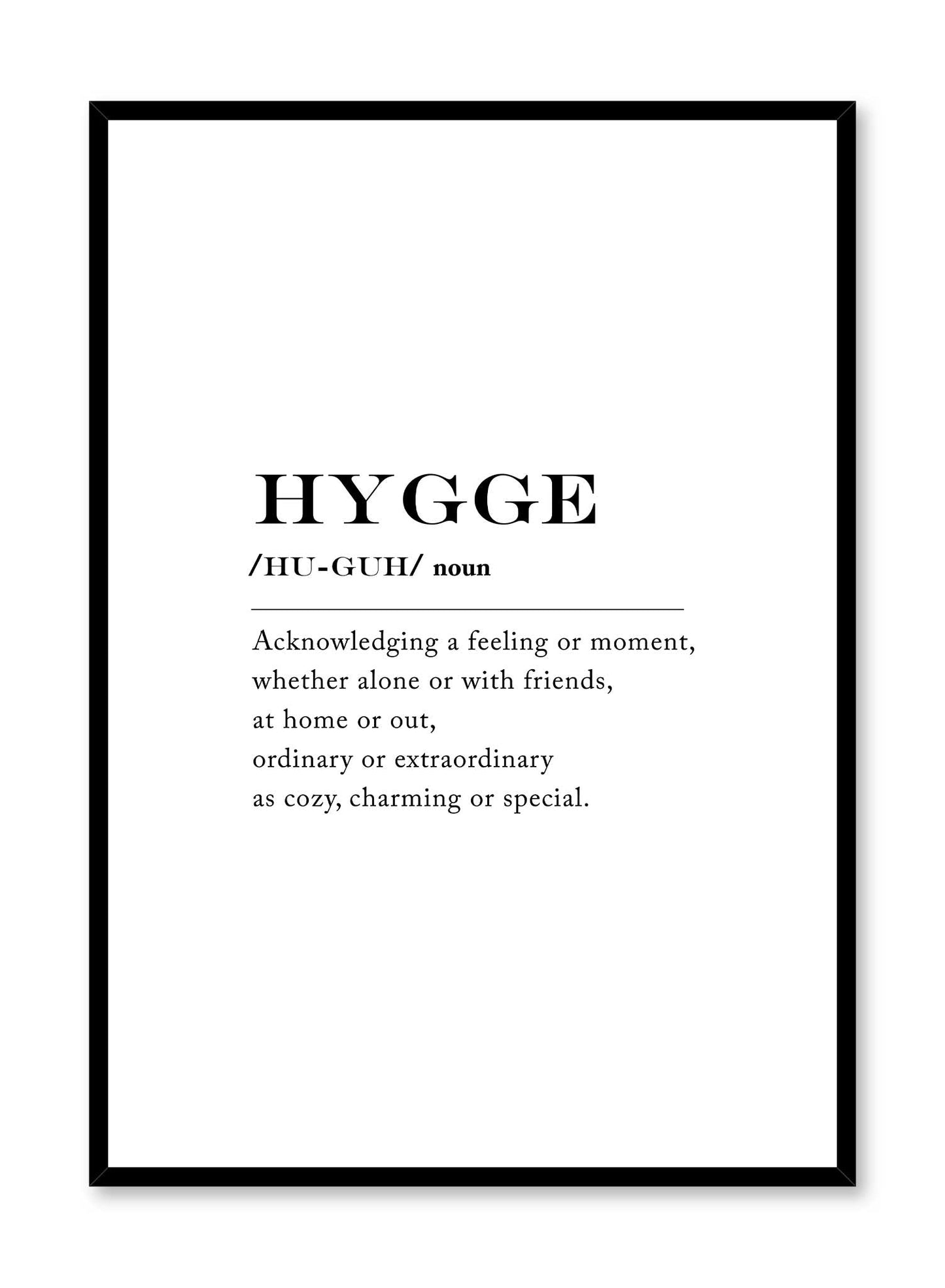 Rynx | Hygge, Poster
