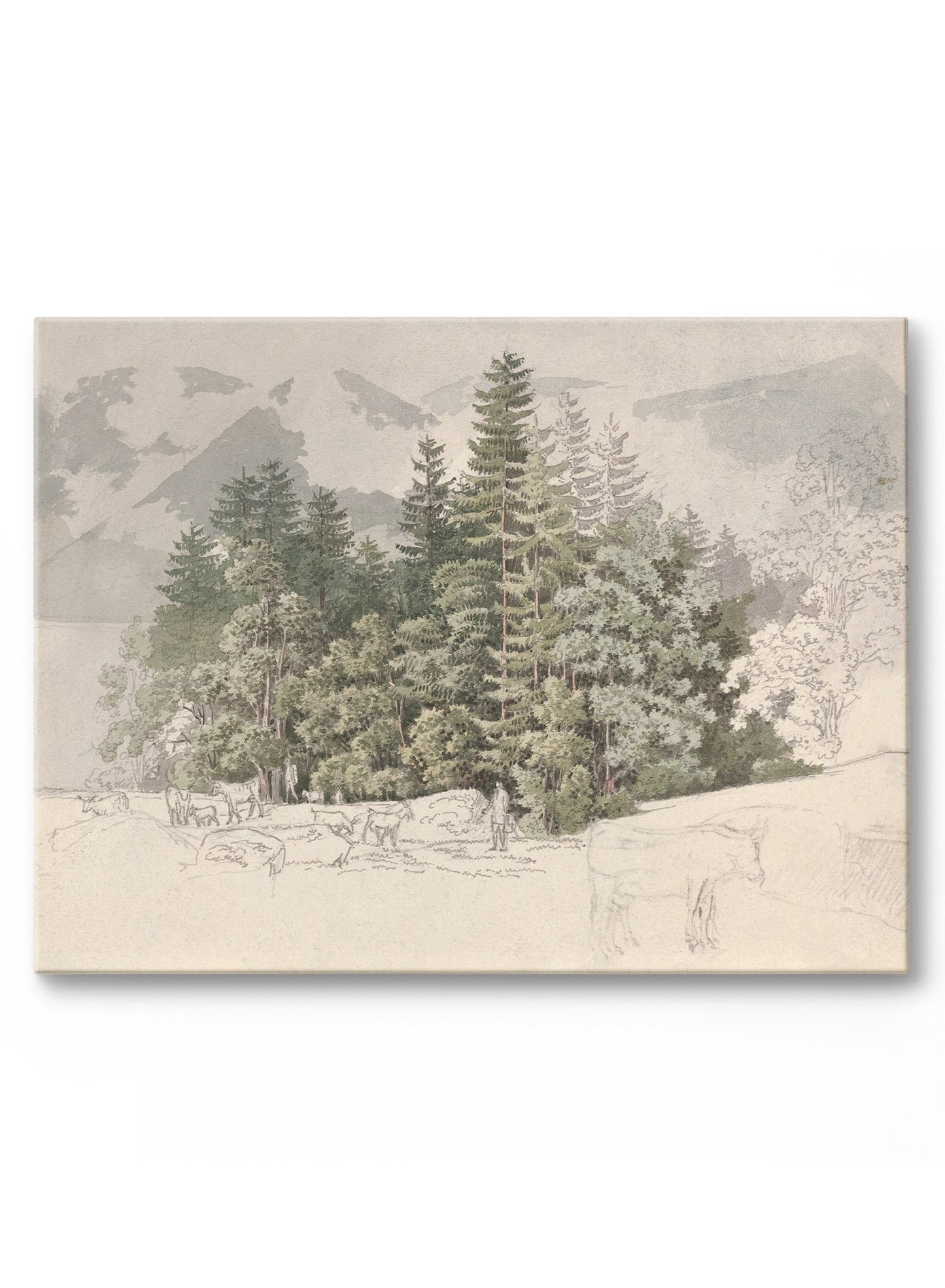 Rynx | Alpine Landscape, Canvas