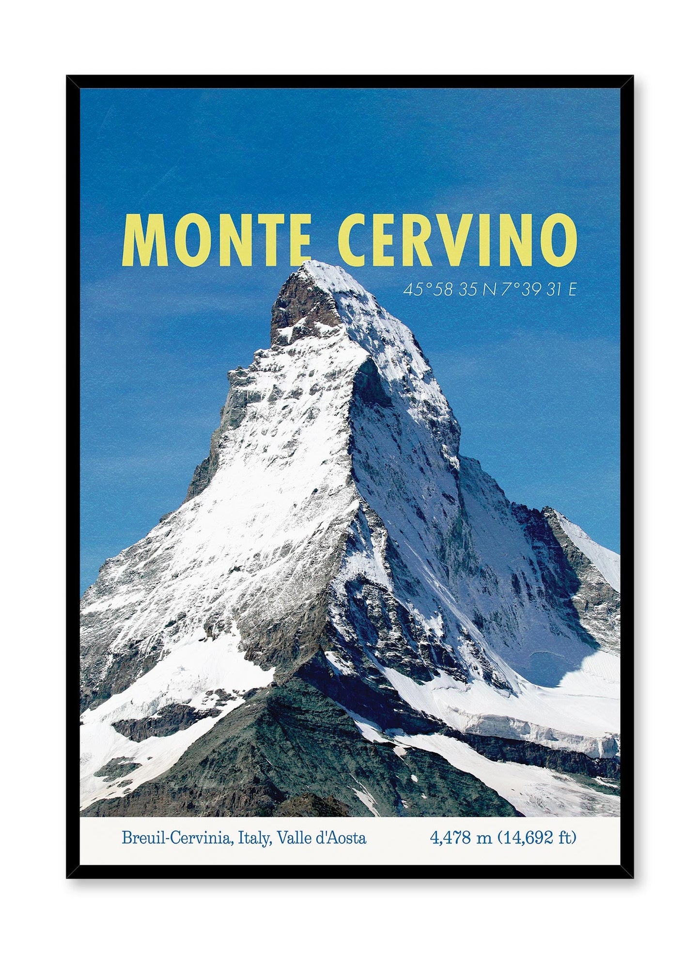 Rynx | Monte Cervino, Poster