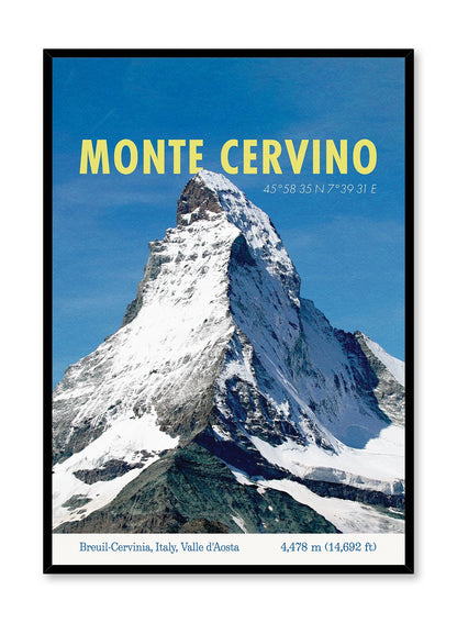 Rynx | Monte Cervino, Poster