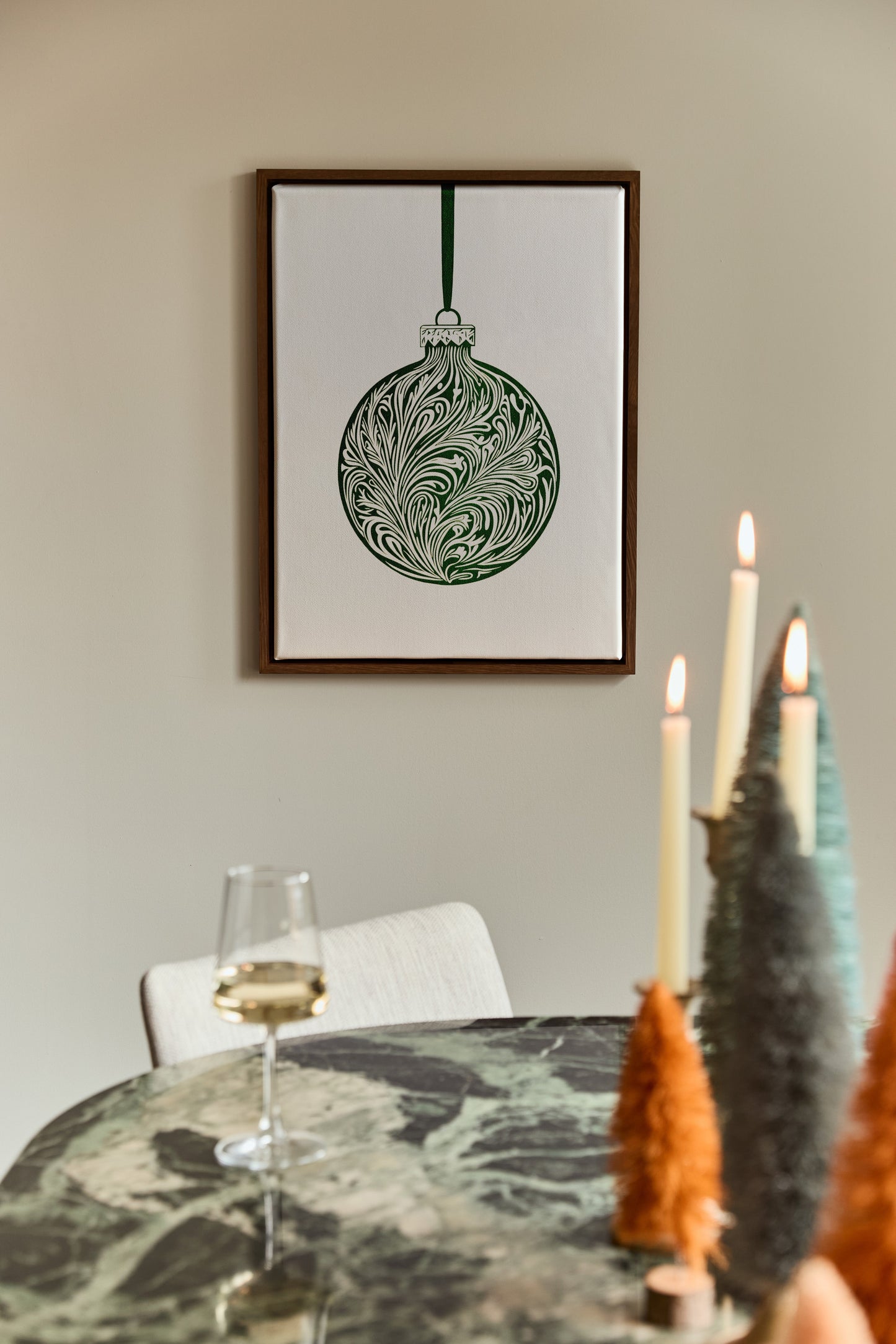 Rynx | Festive filigree ball, Poster