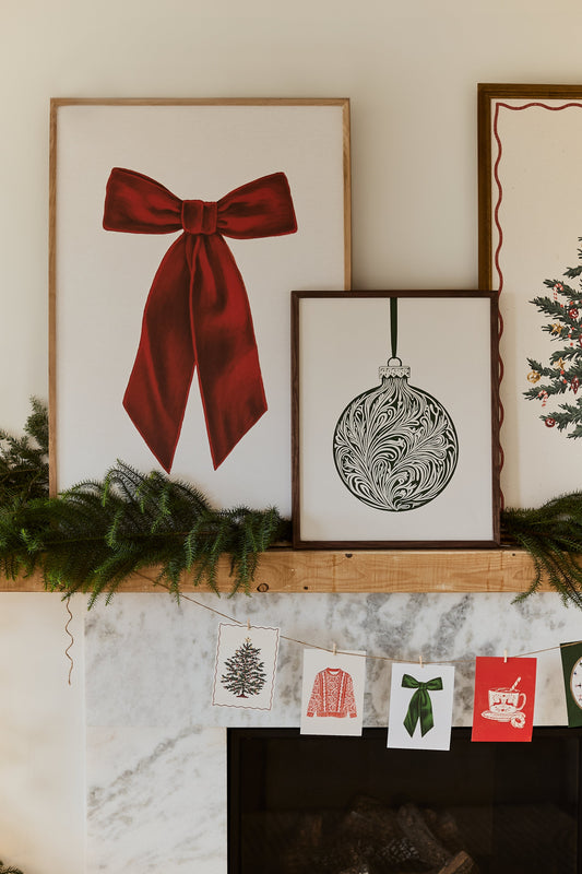Rynx | Festive filigree ball, Poster