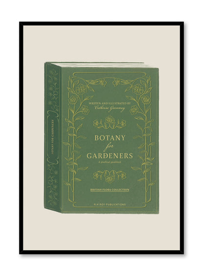 Rynx | Botany for Gardeners Book Cover, Poster
