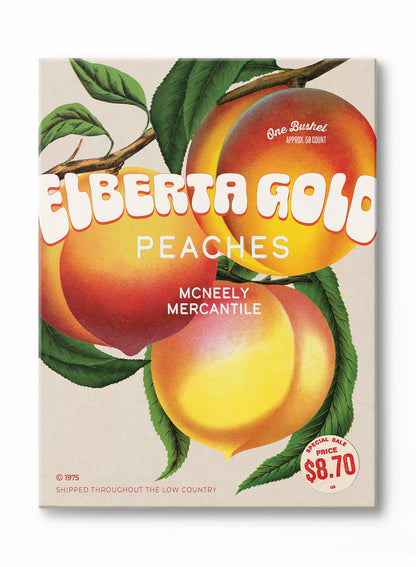 Rynx | Vintage Gold Peaches, Poster