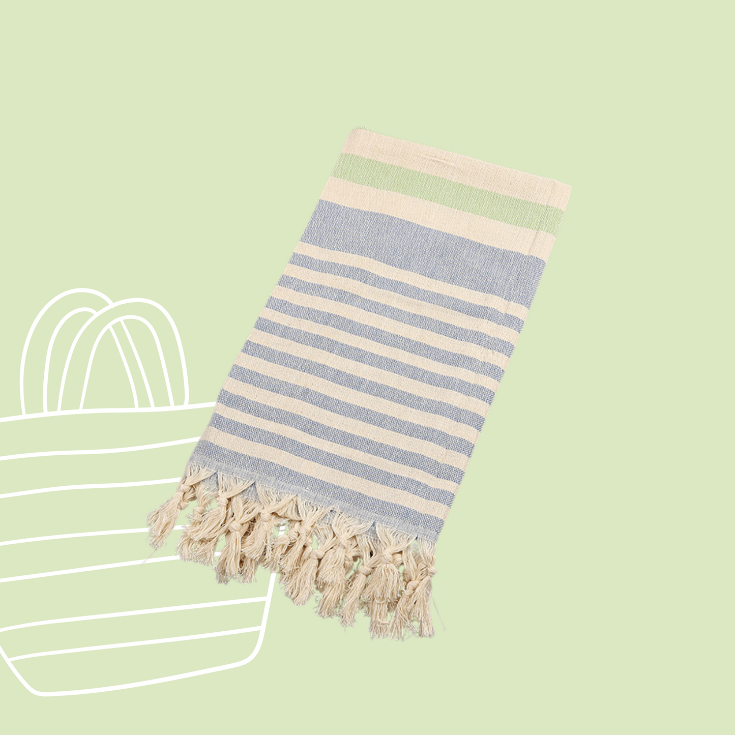 Rynx | Pasuteru Cotton Linen Beach Blanket