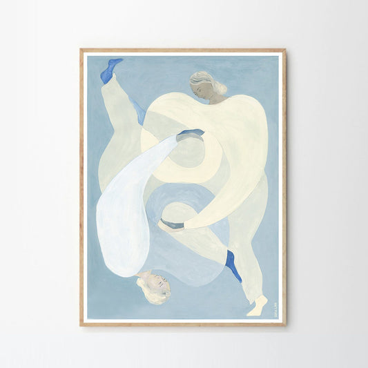 Rynx | Hold You – Blue Print 70Cm x 100Cm