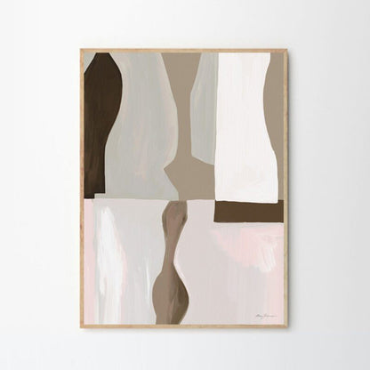 Rynx | Pastels in Shape Print 30Cm x 40Cm