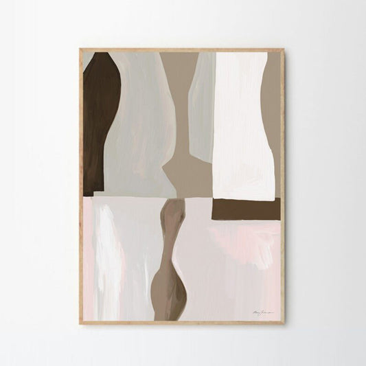 Rynx | Pastels in Shape Print 30Cm x 40Cm