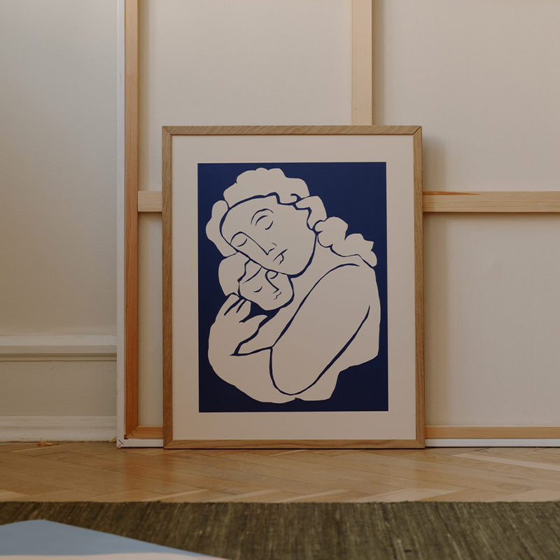 Rynx | Woman with Child Print 50Cm x 70Cm