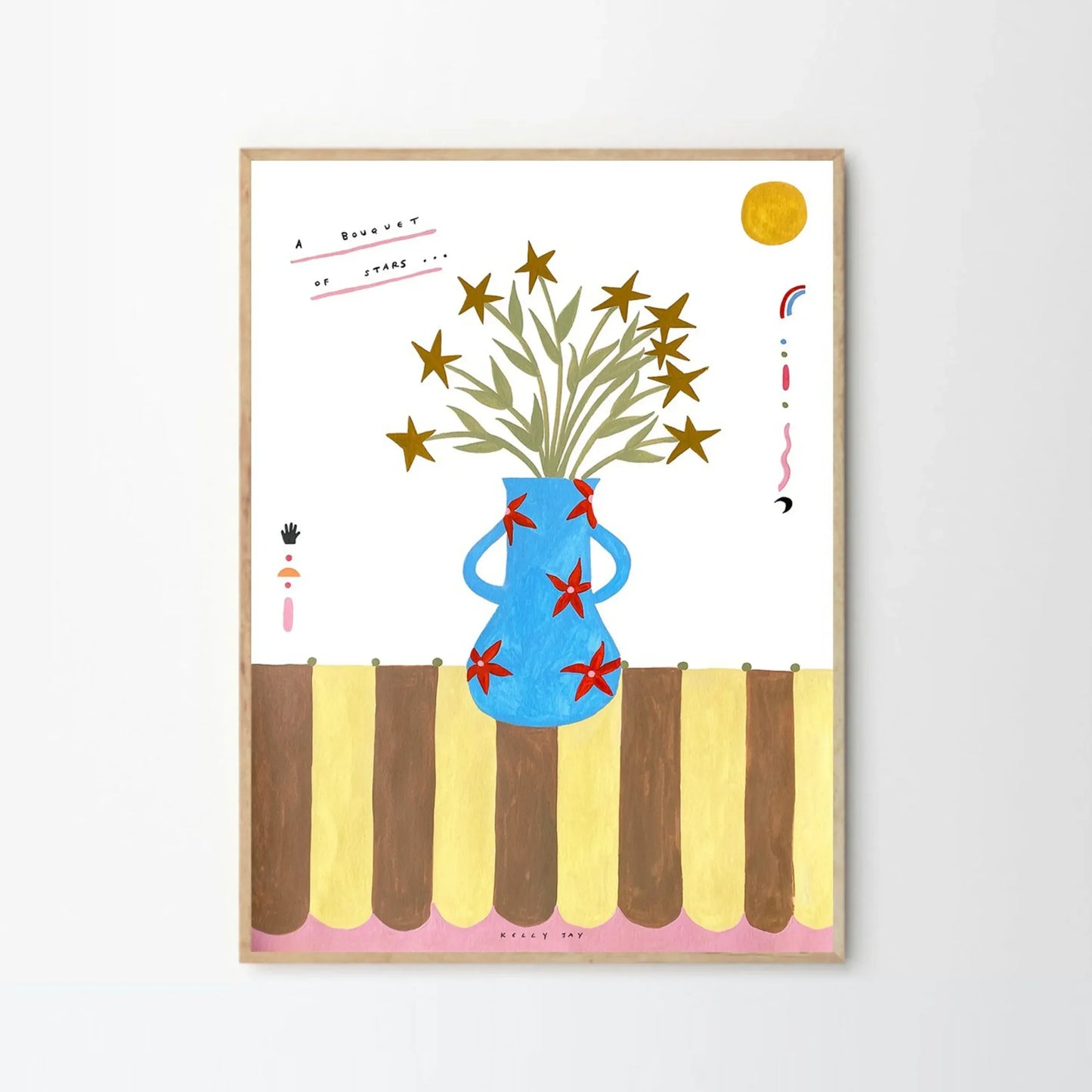 Rynx | A Bouquet of Stars Print 50cm x 70cm