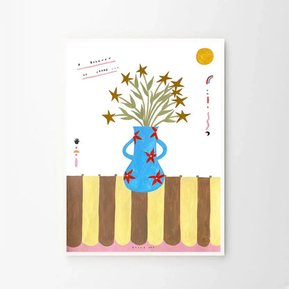 Rynx | A Bouquet of Stars Print 50cm x 70cm