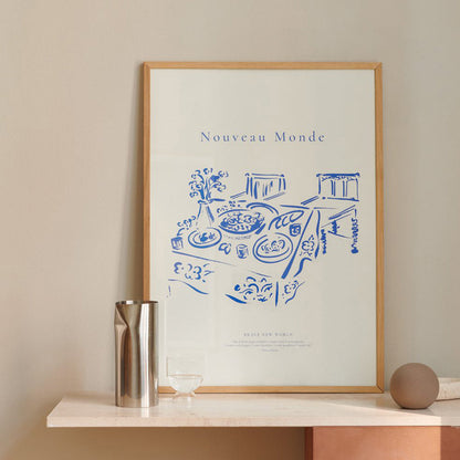 Rynx | Nouveau Monde Print 50Cm x 70Cm