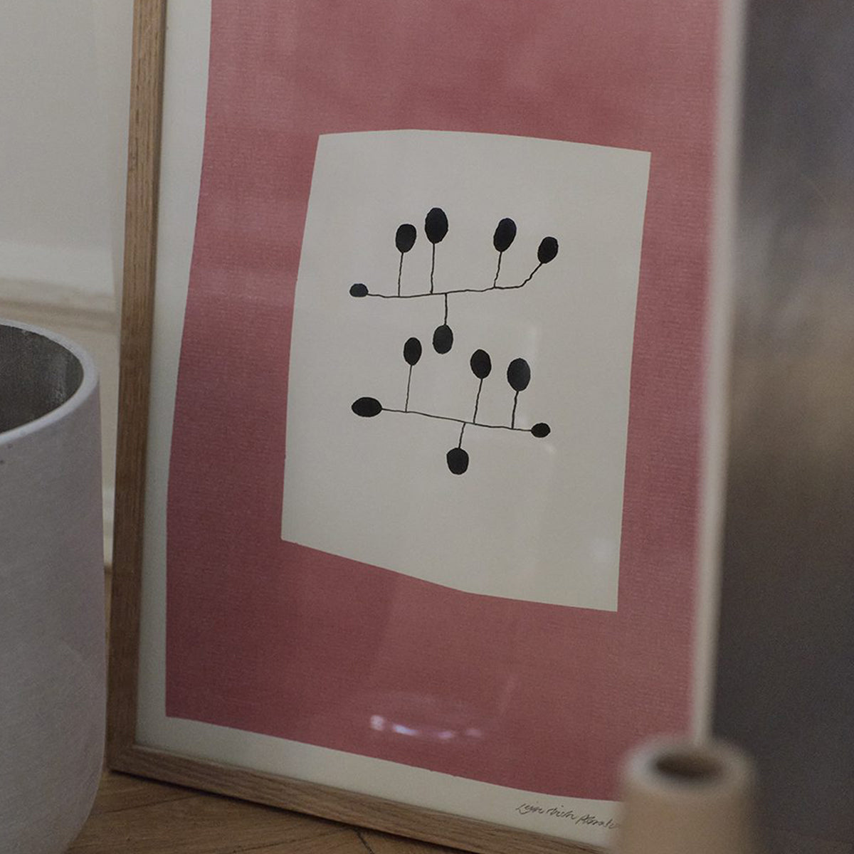Rynx | Pink Surrender Print 40Cm x 50Cm