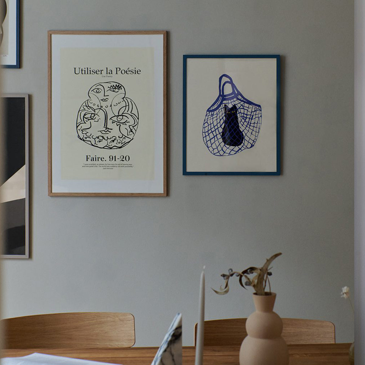 Rynx | The Cat'S In The Bag Print 40Cm x 50Cm