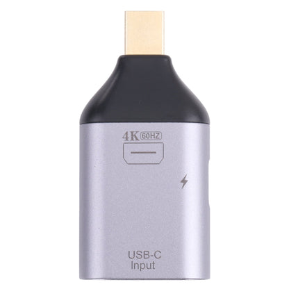 Rynx | 2 in 1 4K 60Hz Mini DP Male to USB-C / Type-C Charging + USB-C / Type-C Female Adapter