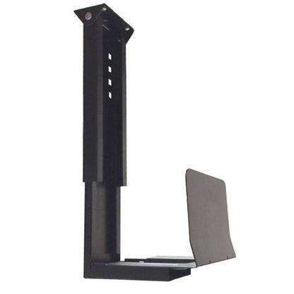 Rynx | Universal PC Case Holder CPU Stand Hanging Adjustable Computer Mainframe Host Mount, 300-500mm Height Adjustable, 145-235mm Width Adjustable (Black)
