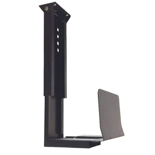 Rynx | Universal PC Case Holder CPU Stand Hanging Adjustable Computer Mainframe Host Mount, 300-500mm Height Adjustable, 145-235mm Width Adjustable (Black)