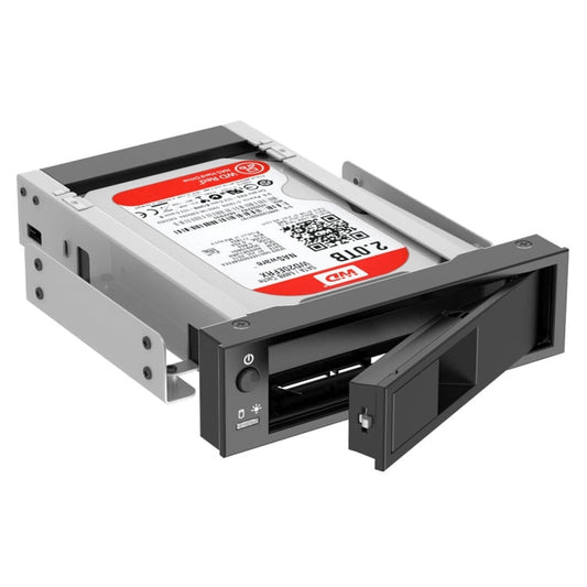 Rynx | ORICO 1106SS CD-ROM Space HDD Mobile Rack Internal 3.5 Inch HDD Converter Case (Black)
