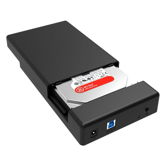 Rynx | ORICO 3588US3 USB 3.0 Type-B 2.5 / 3.5 Inch SSD / SATA HDD Case Storage Hard Drive Box for Laptop Computer Desktop-PC (Black)