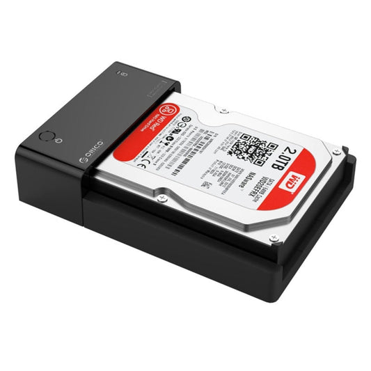 Rynx | ORICO 6518US3 USB 3.0 Type-B 2.5 / 3.5 inch Tool-free HDD Docking Station External Storage Case Hard Drive Box (Black)
