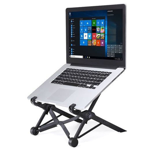 Rynx | NEXSTAND Portable Adjustable Foldable Table Stand for Laptop / Notebook, Suitable for: More than 11.6 inches (Black)