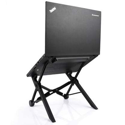 Rynx | NEXSTAND Portable Adjustable Foldable Table Stand for Laptop / Notebook, Suitable for: More than 11.6 inches (Black)