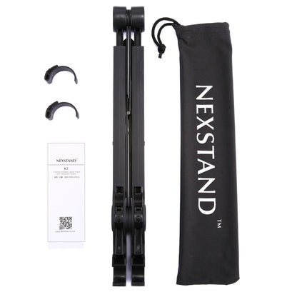 Rynx | NEXSTAND Portable Adjustable Foldable Table Stand for Laptop / Notebook, Suitable for: More than 11.6 inches (Black)