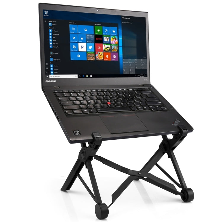 Rynx | NEXSTAND Portable Adjustable Foldable Table Stand for Laptop / Notebook, Suitable for: More than 11.6 inches (Black)