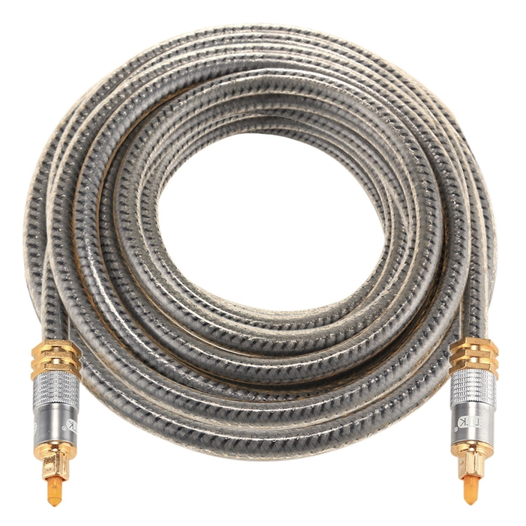 Rynx | EMK YL-A 5m OD8.0mm gold-plated metal head Toslink Male to Male digital optical audio cable