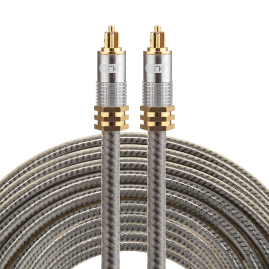 Rynx | EMK YL-A 10m OD8.0mm gold-plated metal head Toslink male to male digital optical audio cable