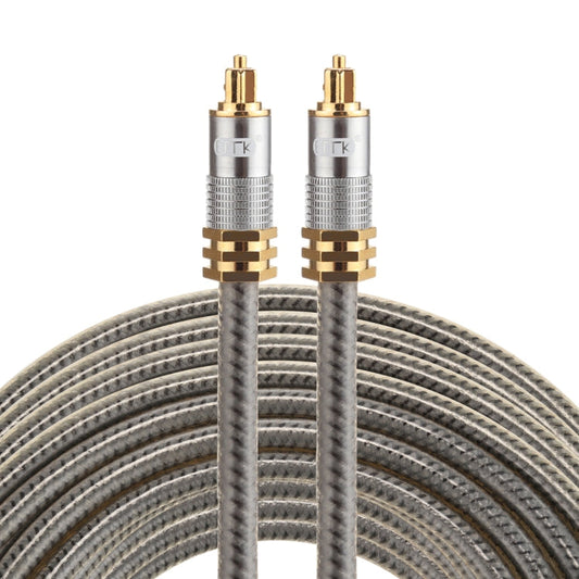 Rynx | EMK YL-A 15m OD8.0mm gold-plated metal Toslink Male to Male Digital Optical Audio Cable