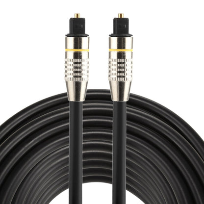 Rynx | 15m OD6.0mm nickel-plated metal head Toslink male to male digital optical audio cable