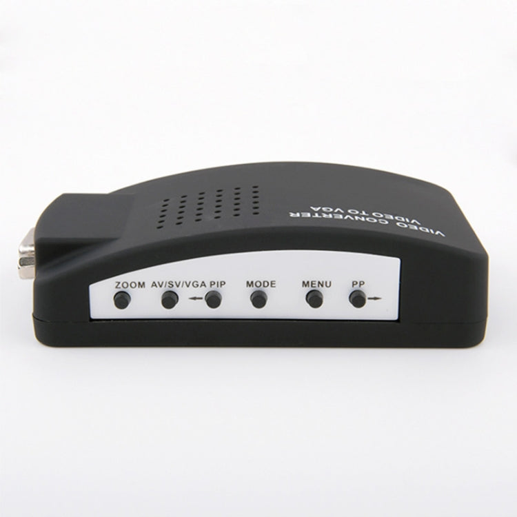 Rynx | HOWEI HW-2404 BNC / S-Video to VGA Video Converter (Black)