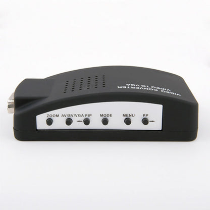 Rynx | HOWEI HW-2404 BNC / S-Video to VGA Video Converter (Black)