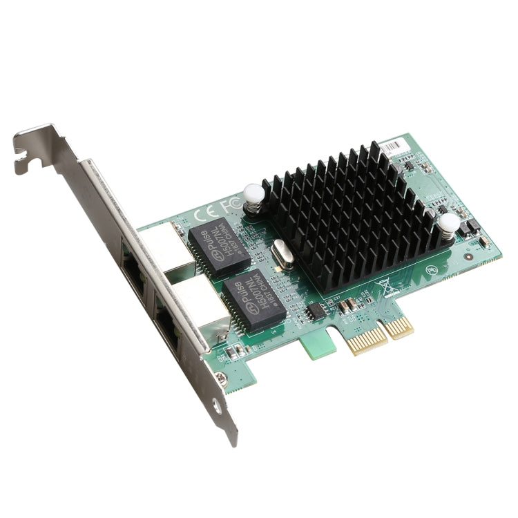 Rynx | TXA020 Intel 82575 Dual RJ45 Ports NIC 10/100/1000 Gigabit PCI Express PCIE x1 Network Card Adapter