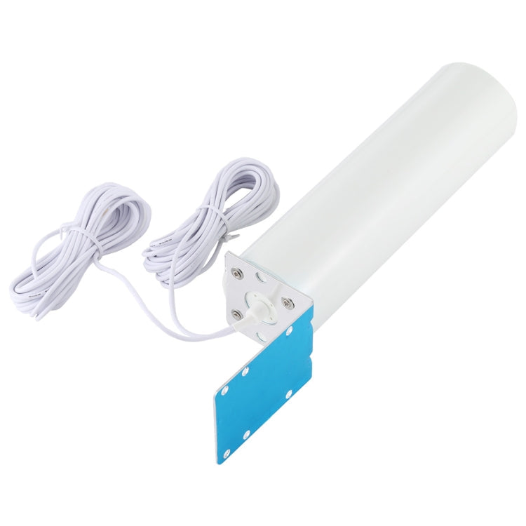 Rynx | 4G LTE WiFi 12DBi Omni external Barrel antenna with TS9 male (White)