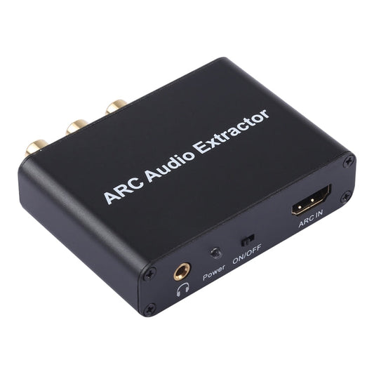 Rynx | 192KHz ARC Audio Extractor HDMI ARC to SPDIF + Coaxial + L/R Converter Audio Return Channel Adapter
