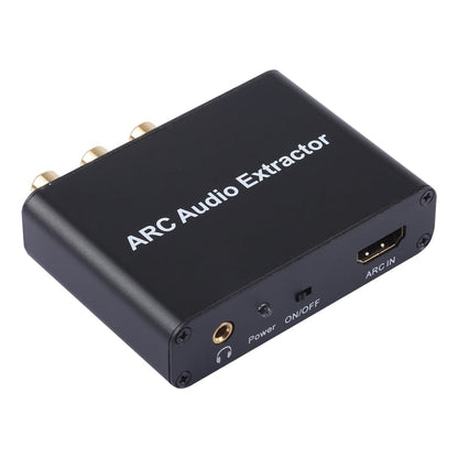 Rynx | 192KHz ARC Audio Extractor HDMI ARC to SPDIF + Coaxial + L/R Converter Audio Return Channel Adapter