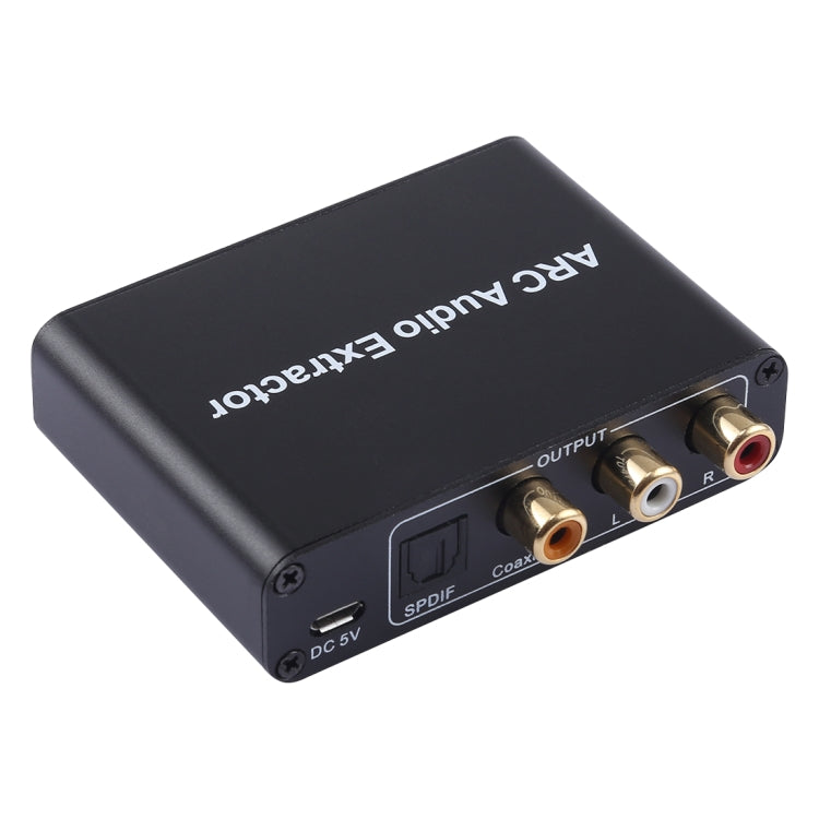 Rynx | 192KHz ARC Audio Extractor HDMI ARC to SPDIF + Coaxial + L/R Converter Audio Return Channel Adapter