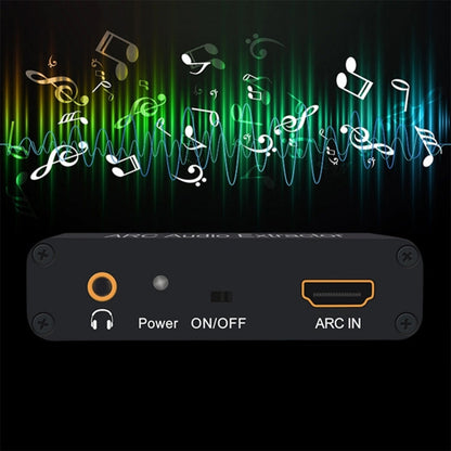 Rynx | 192KHz ARC Audio Extractor HDMI ARC to SPDIF + Coaxial + L/R Converter Audio Return Channel Adapter