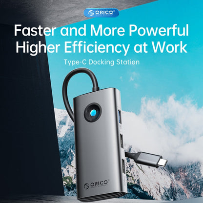 Rynx | ORICO PW11-6P Type-C / USB-C 6-in-1 5Gbps Multifunction Docking Station (Silver)