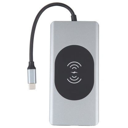 Rynx | 14 in 1 Type-C Docking Station with Wireless Charging (1000M Network Connection)