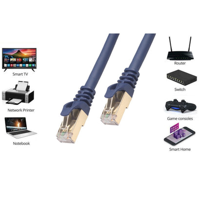 Rynx | 20m CAT8 Computer Switch Router Ethernet Network LAN Cable, Patch Cable RJ45