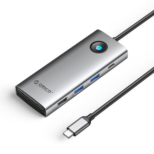 Rynx | ORICO PW11-8PC Type-C / USB-C 8-in-1 5Gbps Multifunction Docking Station (Dark Gray)