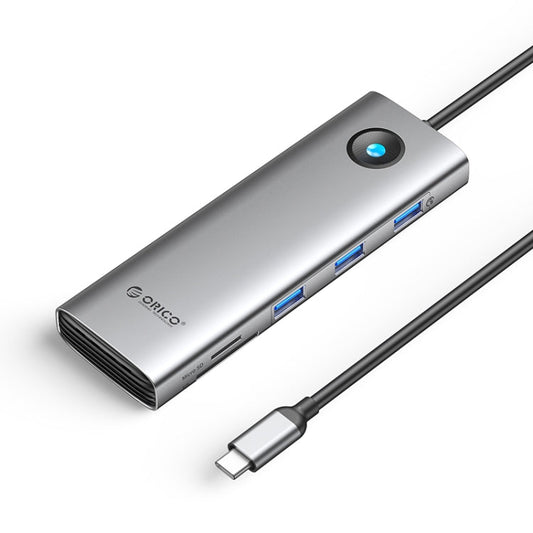 Rynx | ORICO PW11-9P Type-C / USB-C 8-in-1 5Gbps Multifunctional Docking Station (Dark Gray)