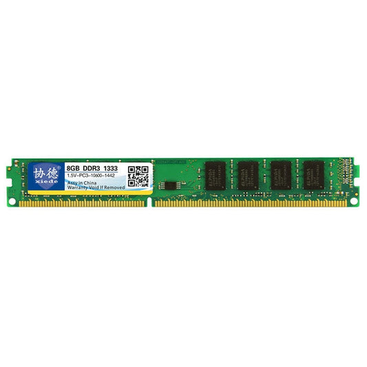 Rynx | XIEDE X032 DDR3 1333MHz 8GB 1.5V General Full Compatibility Memory RAM Module for Desktop PC