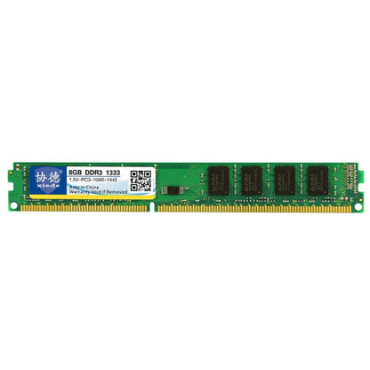 Rynx | XIEDE X032 DDR3 1333MHz 8GB 1.5V General Full Compatibility Memory RAM Module for Desktop PC