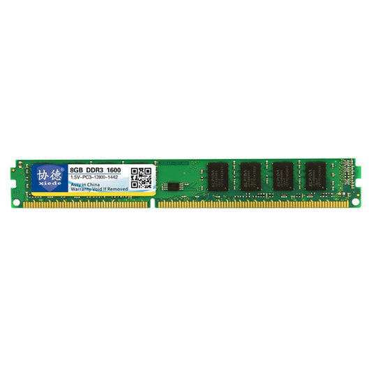 Rynx | XIEDE X035 DDR3 1600MHz 8GB 1.5V General Complete Compatibility Memory RAM Module for Desktop PC