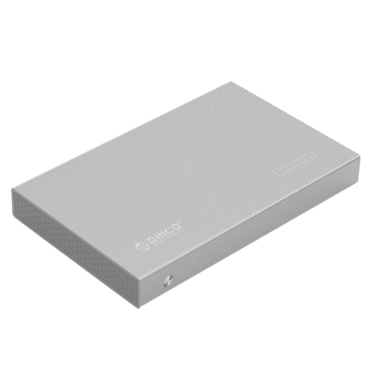 Rynx | ORICO 2518S3 USB3.0 External Hard Drive Enclosure for 7mm & 9.5mm 2.5 inch SATA HDD / SSD (Silver)