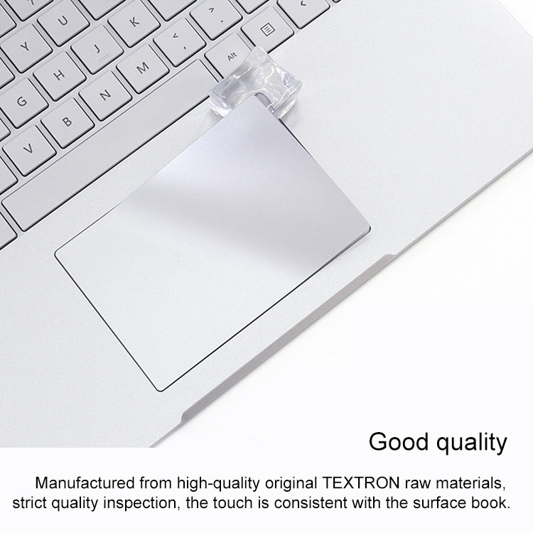 Rynx | 4 in 1 Notebook Shell Protective Film Sticker Set for Microsoft Surface Book 2 15 Inch (Silver)